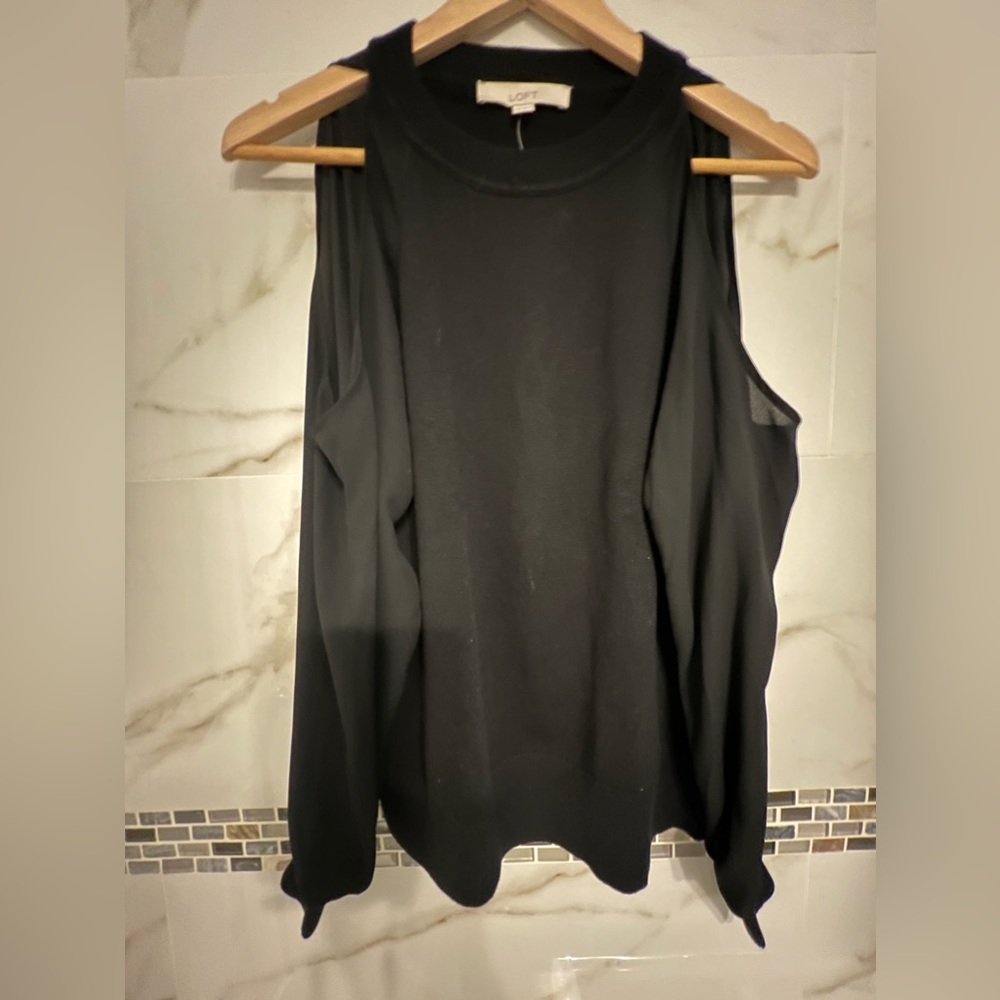 Express off the shoulder sweater blouse size XS